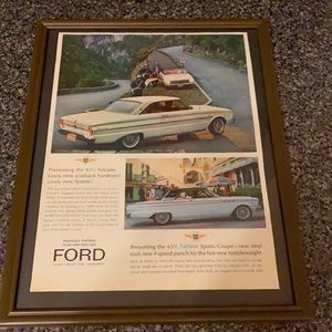 Vintage Ford news headline